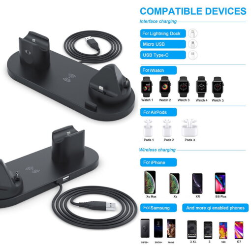 This Is The Product Image Of The 6-In-1 Wireless Charger Stand 4