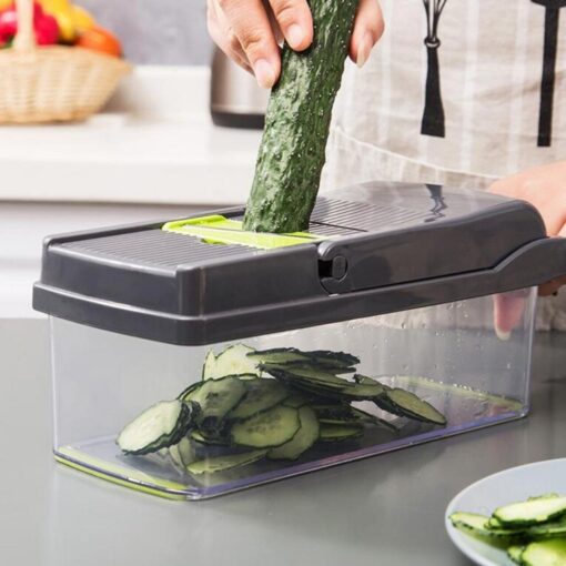 This Is The Product Image In The Kitchen Of Multifunctional Vegetable Cutter Image Slicingvegetable