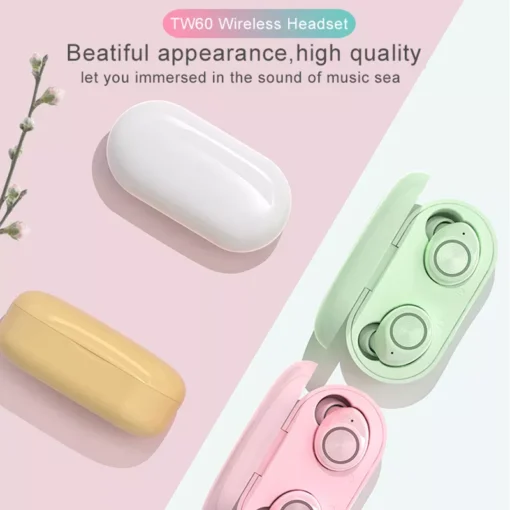 This Is A Product Image Of Pure Sound Wireless Earbuds