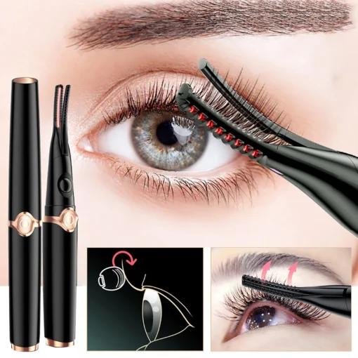 This Is A Product Image Of Rechargeable Heated Eyelash Curler 1