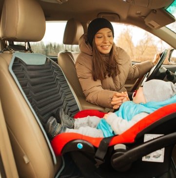 Highway Kid Car Seat Protector Product Image