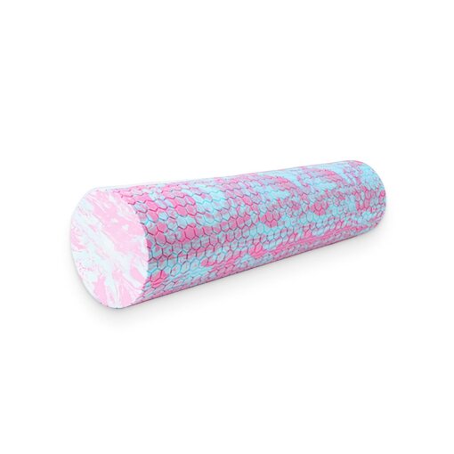 This Is A Product Image Of The Pink Blue Foam Roller