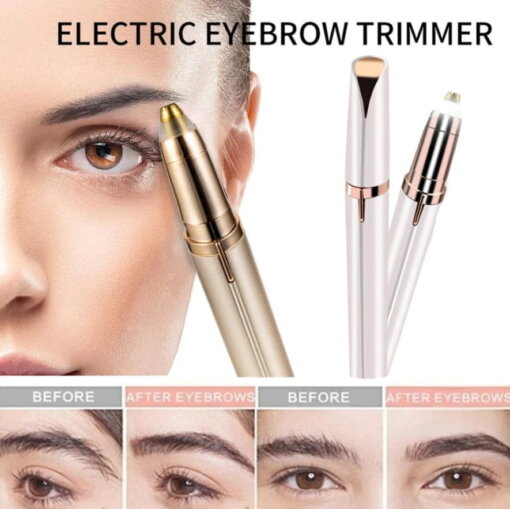 This Is A Product Image Of One Of Our Top Seller, The Mini Electric Eyebrow Trimmer Pen 1